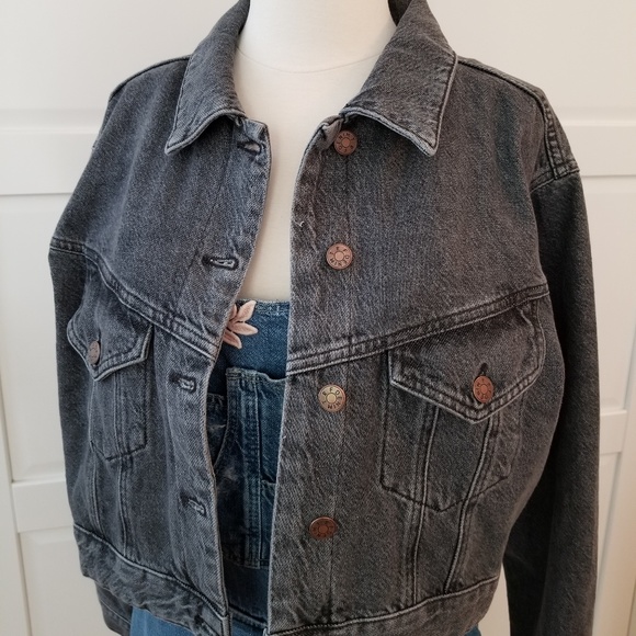 zara women's denim jacket